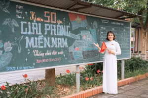 Cô giáo Nguyễn Thị Bích Hường.