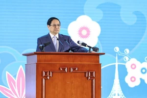 Thủ tướng Phạm Minh Chính phát biểu tại Diễn đàn. Ảnh: VGP/Nhật Bắc