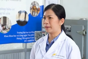 Nữ giảng viên Đoàn Thị Tuyết Lê. Ảnh: NTCC