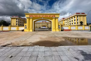 Trường học gần 150 tỷ đồng ở Quảng Ninh trước ngày khánh thành