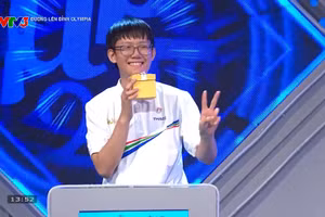 Lê Quốc Hưng xuất sắc trong cả 4 phần thi.