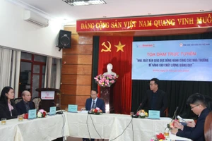 Quang cảnh buổi tọa đàm.