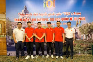 Đội tuyển Việt Nam xuất quân tham dự Olympic Tin học Quốc tế năm 2025.