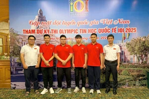 Đội tuyển Việt Nam xuất quân tham dự Olympic Tin học Quốc tế năm 2025.