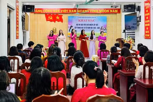 Quang cảnh lễ khai mạc.