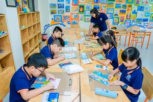 Học sinh được học cách sống hài hòa trong môi trường hiện đại, sáng tạo.