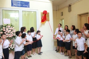 Trường Tiểu học Bình Minh khánh thành phòng đa chức năng dành cho học sinh khuyết tật.