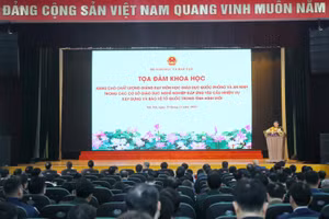Quang cảnh tọa đàm.