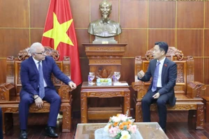Thứ trưởng Lê Quân tiếp ông Mnatsakan Safaryan - Thứ trưởng Bộ Ngoại giao nước Cộng hòa Armenia.