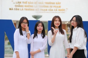 Sinh viên Trường Đại học Sư phạm Hà Nội.