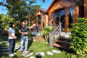 Mô hình homestay của gia đình anh Thành.