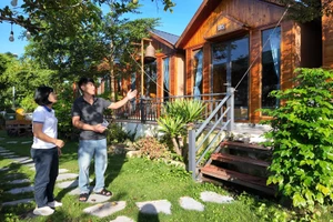 Mô hình homestay của gia đình anh Thành.