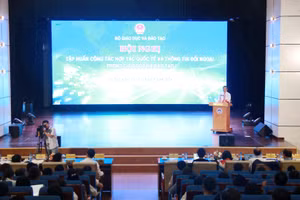 Quang cảnh hội nghị.