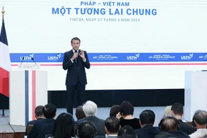 Tổng thống Pháp Emmanuel Macron.