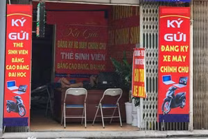 Nhiều học sinh, sinh viên là nạn nhân của các tiệm cầm đồ. Ảnh minh họa.