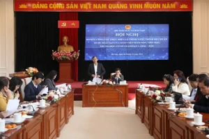 Quang cảnh hội nghị.