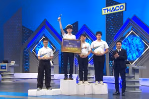 Đỗ Xuân Thái giành chiến thắng trong trận thi tuần Olympia.