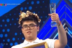 Đặng Quốc Bảo giành vòng nguyệt quế.