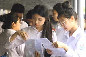 Nhiều đề khảo sát môn Toán tương đối vừa sức đối với học sinh.