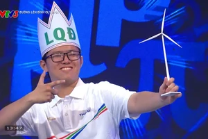 Trần Võ Gia Bảo, học sinh Trường THPT chuyên Lê Quý Đôn - Đông Hải, Khánh Hòa.