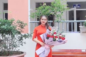 Cô giáo Cù Thị Lý.