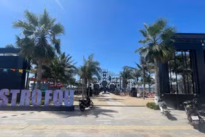 Quán bar Bistro Fou nơi xảy ra vụ việc. 