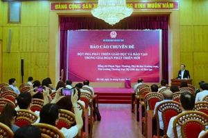 Quang cảnh hội nghị.