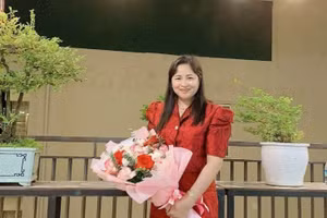 Cô giáo Lục Thị Hoàng.