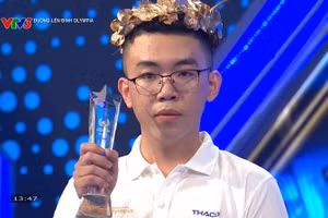 Nguyễn Hiền Lương lập kỉ lục về điểm số trong trận thi tuần Olympia.
