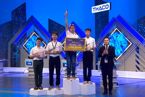 Việt Hoàng giành vòng nguyệt quế Olympia.