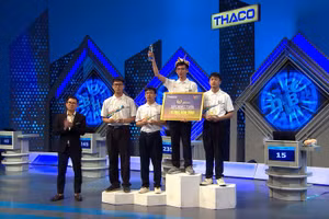 Phạm Văn Hiếu giành vòng nguyệt quế trận thi tuần Olympia.