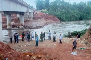 Khu vực suối nơi các thanh thiếu niên gặp nạn.