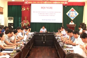 Quang cảnh hội nghị.