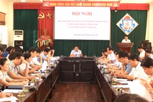 Quang cảnh hội nghị.