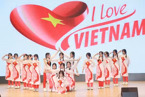 Một tiết mục tham dự liên hoan.