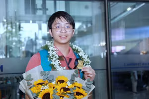 Nguyễn Mạnh Tuấn, chủ nhân chiếc huy chương Vàng Olympic Hóa học năm 2025.