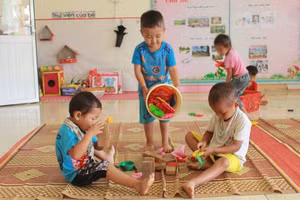 Thái Nguyên sẽ hỗ trợ kinh phí việc dạy - học tiếng Việt cho trẻ em người dân tộc thiểu số trước khi vào lớp Một.