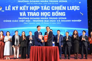 Dấu mốc hợp tác chiến lược vì đội ngũ doanh nhân tương lai
