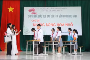 Các nhà trường tổ chức hoạt động giáo dục đạo đức, lối sống cho học sinh