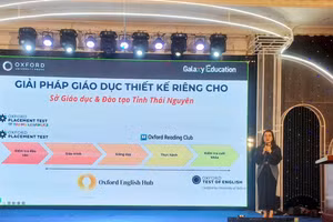 Các chuyên gia trình bày về mô hình, phương pháp dạy học tiếng Anh trong trường Tiểu học.