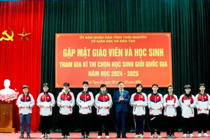 Thái Nguyên vào top 10 tỉnh thành về số giải HSG quốc gia