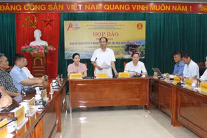 Ban tổ chức Giải vô địch Châu Á Muay năm 2025 tại Thái Nguyên tổ chức họp báo.