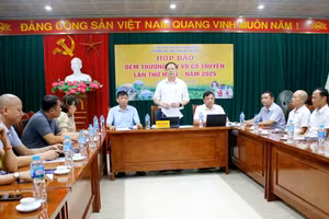 Sở Văn hóa, Thể thao và Du lịch Thái Nguyên họp báo thông tin về chương trình Đêm thượng đài võ cổ truyền lần thứ nhất, năm 2025.