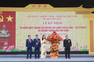 Lễ kỷ niệm 60 năm ngày thành thành lập huyện Chi Lăng.