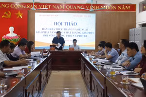 Hội thảo về nâng cao chất lượng giáo dục trường DT nội trú, bán trú