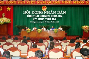 HĐND tỉnh Thái Nguyên khóa XIV khai mạc Kỳ họp thứ 3.