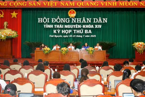 HĐND tỉnh Thái Nguyên khóa XIV khai mạc Kỳ họp thứ 3.