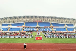 Lễ khai mạc Giải thể thao học sinh phổ thông tỉnh Thái Nguyên năm học 2025 - 2026.