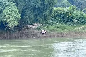 Địa điểm xảy ra vụ đuối nước.