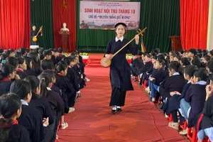 Một chương trình ngoại khóa giàu ý nghĩa tại Trường Phổ thông dân tộc nội trú THCS&THPT Bình Gia (Lạng Sơn).
